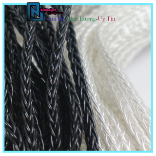Dây Đồng Đơn Thể Mạ Bạc 4 8 Lõi Dạng Nang Xoắn Handmade Tai Nghe Dây Cáp Tự Làm