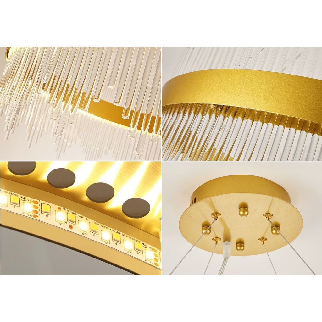 Đèn thả pha lê MONSKY CROWN kiểu dáng độc đáo, cao cấp trang trí nội thất sang trọng, hiện đại.