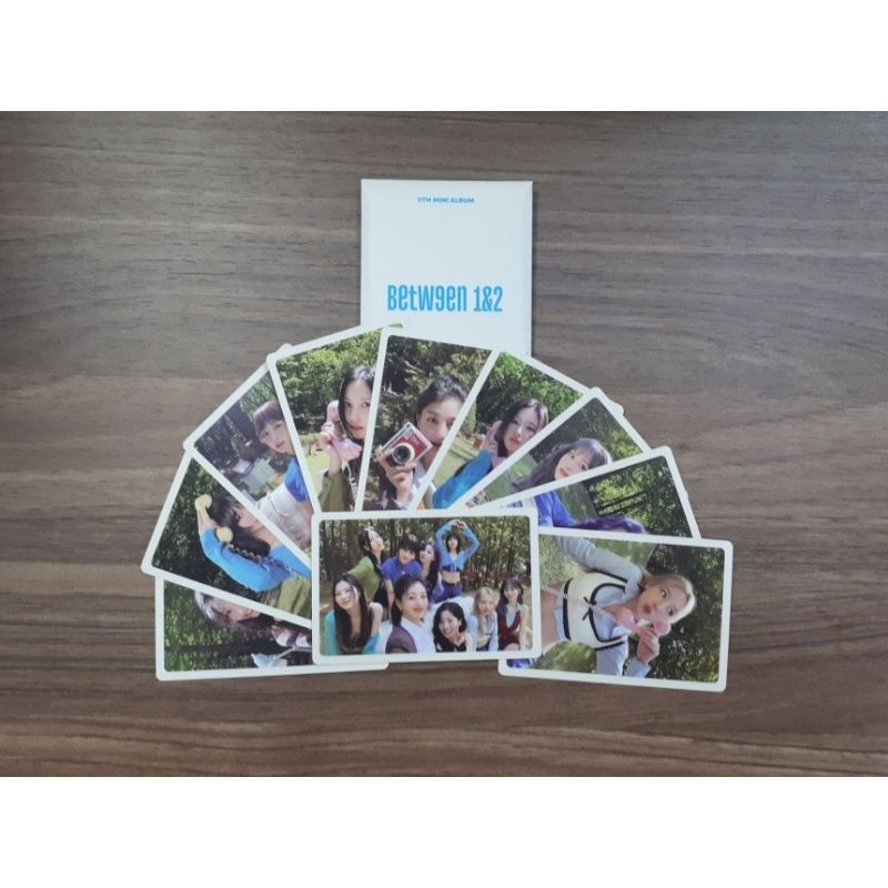 (Official) Set Card Pre Order Album Between 1&2 Twice