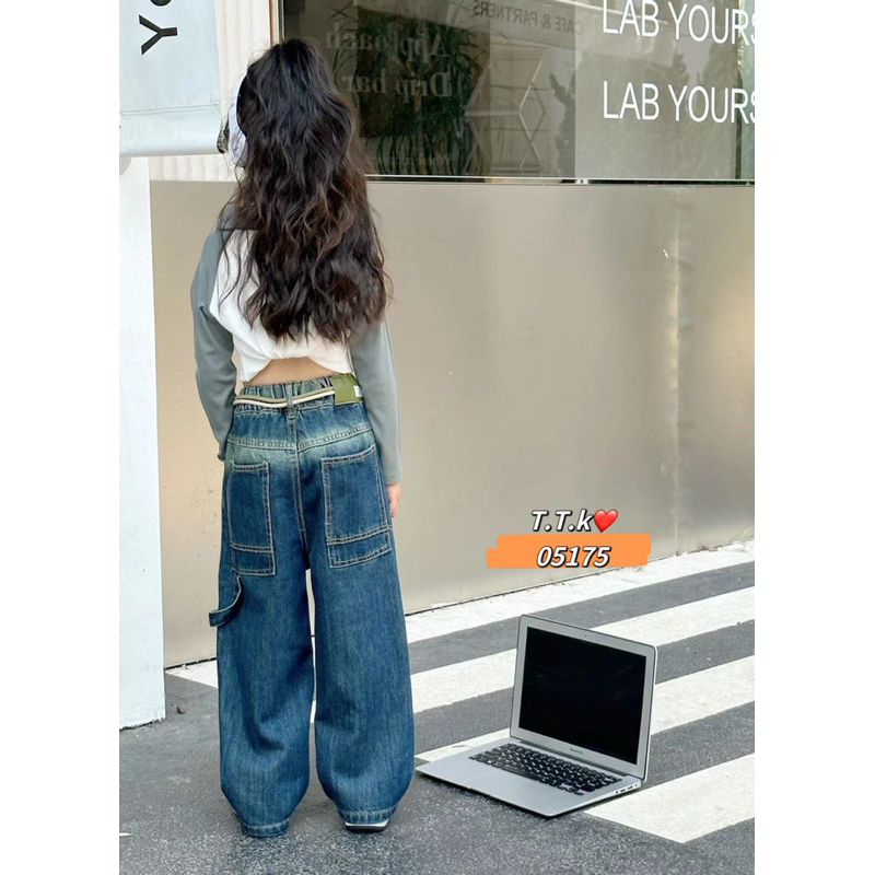 Quần jean Quảng Châu cao cấp cho bé yêu size đại