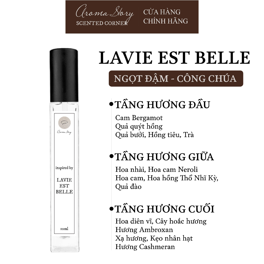 Tinh Dầu Nước Hoa Nữ Good Girl EDP Aroma Story Ngọt Ngào, Gợi Cảm Lưu Hương 6-8 Giờ