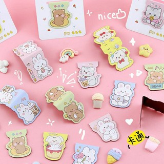 Bookmark Cute, Kẹp Đánh Dấu Trang Sách Vở Họa Tiết Hoạt Hình