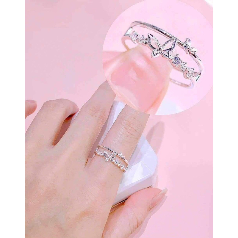Nhẫn Bạc Ý 925 cao cấp