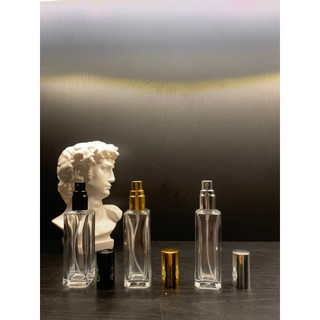 Chai chiết nước hoa 20ml cao vuông day sang trọng