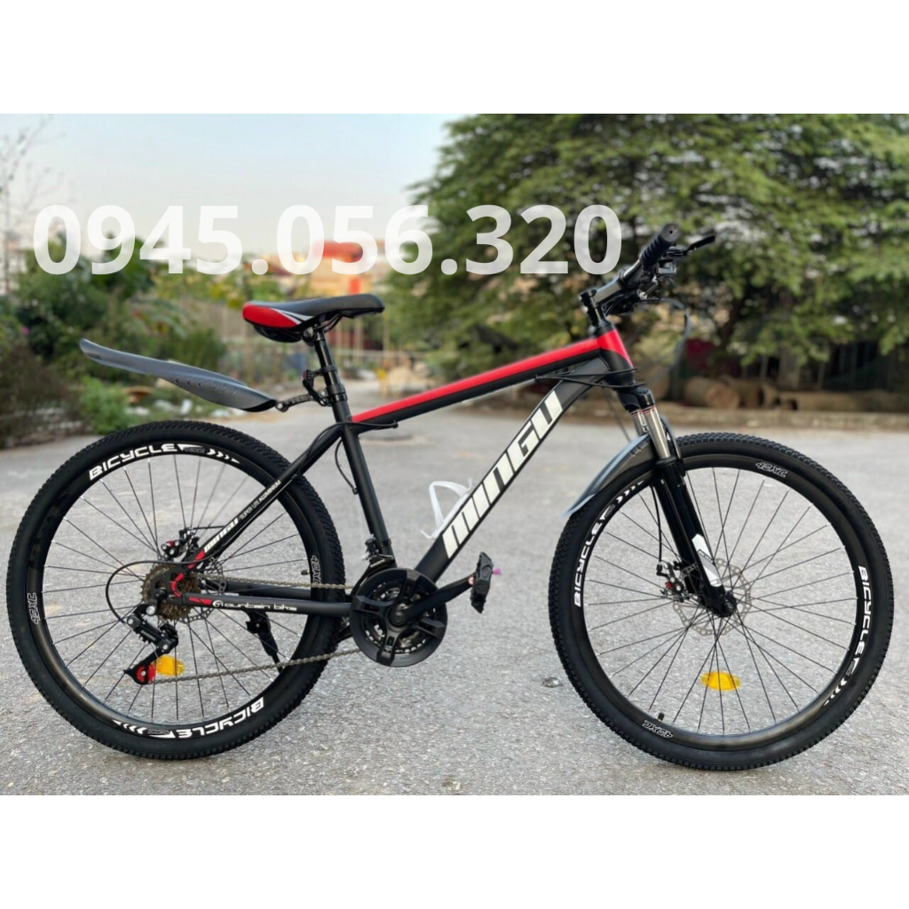 Xe đạp thể thao Mingu XiXIBIKE 26 inch vành nan tặng kèm bộ quà tặng phụ kiện đầy đủ theo xe