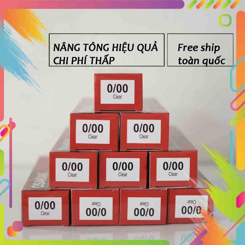 Kem nhuộm nâng tông 0.00 Osaka 100ml . Giúp có nền sáng trước khi nhuộm nền mục tiêu