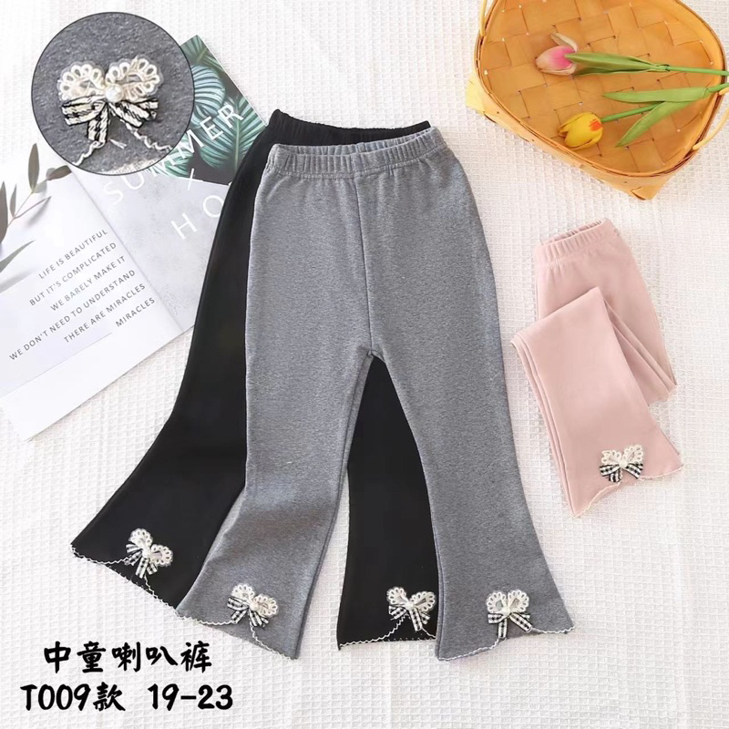 Quần legging loe xinh xinh cho bé gái
