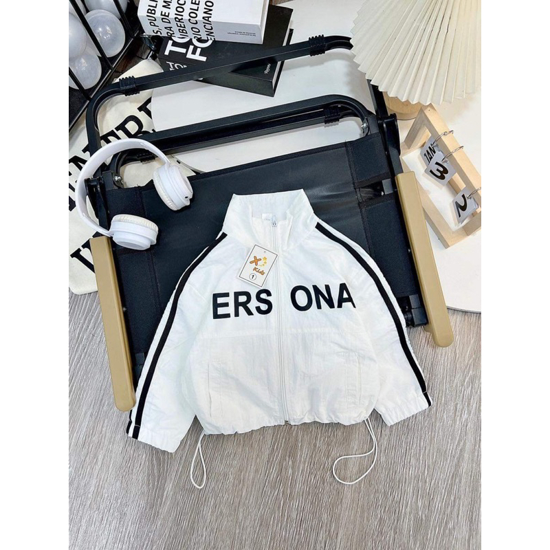 Aó khoác cho bé,Áo gió ERS cho bé gái 10 đến 30kg A0095