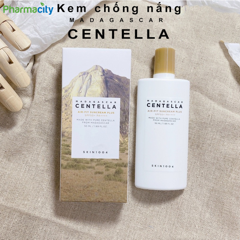 Kem Chống nắng Skin1004 Madagascar Centella Air Fit SunCream Plus SPF50+ PA+++ 50ml