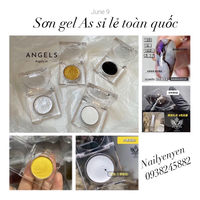 Màu nước trắng nén tạo loang vân đá