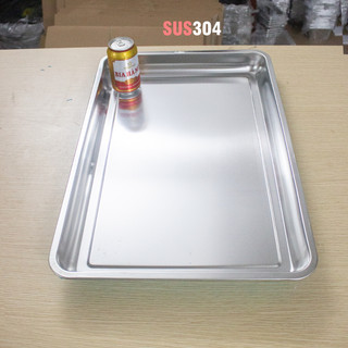 Khay inox 40 x 60 x 5 (cm) inox SUS304 cao cấp