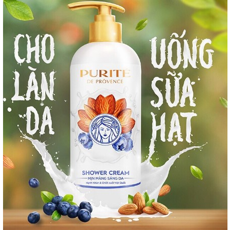 🌷RẺ VÔ ĐỊCH🌷 Kem Tắm Purite Dưỡng Da Mịn Màng Sáng Da