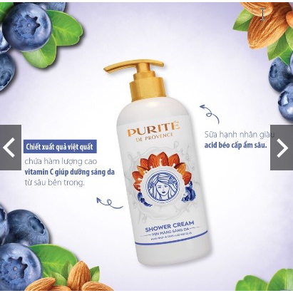 🌷RẺ VÔ ĐỊCH🌷 Kem Tắm Purite Dưỡng Da Mịn Màng Sáng Da