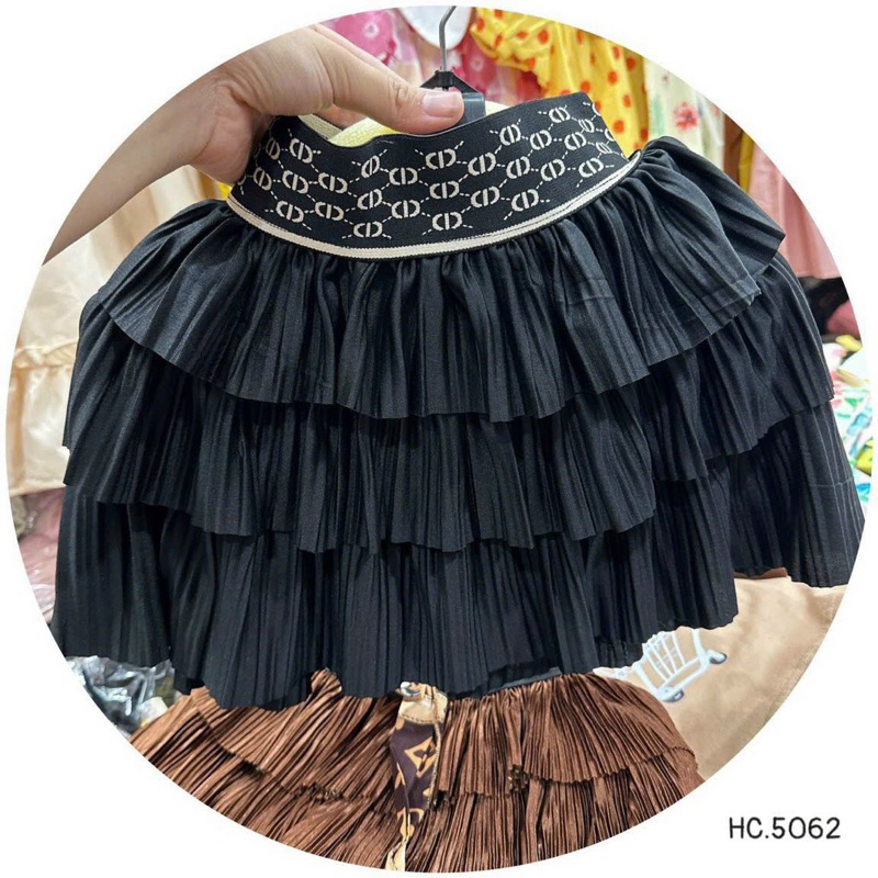 Chân váy nhung 3 tầng cao cấp cho bé gái 10-25kg