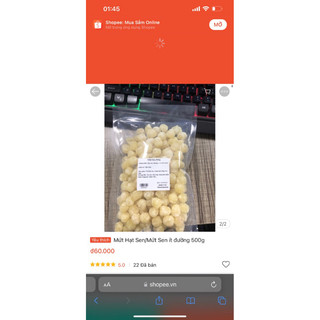 Mứt Sen, Mứt Hạt Sen trần ít đường 100g
