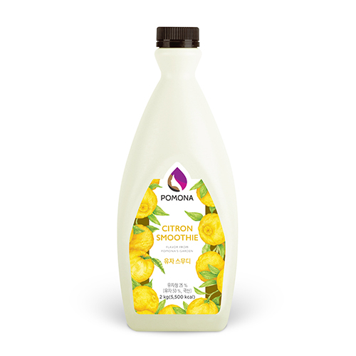 2kg Mứt Quả Thanh Yên (Yuzu) - Smoothie Citron - Pomona - Nguyên Liệu Pha Chế Cao Cấp Nhập Khẩu Hàn Quốc