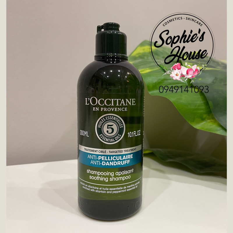 300ml / Dầu gội sạch gàu Loccitane / L’Occitane Anti Dandruff Shampoo