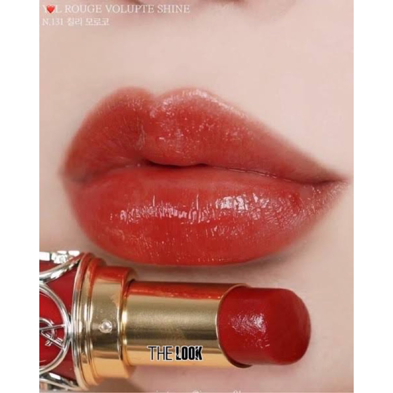 Son YSL màu 131 Chili Morocco fullsize nobox