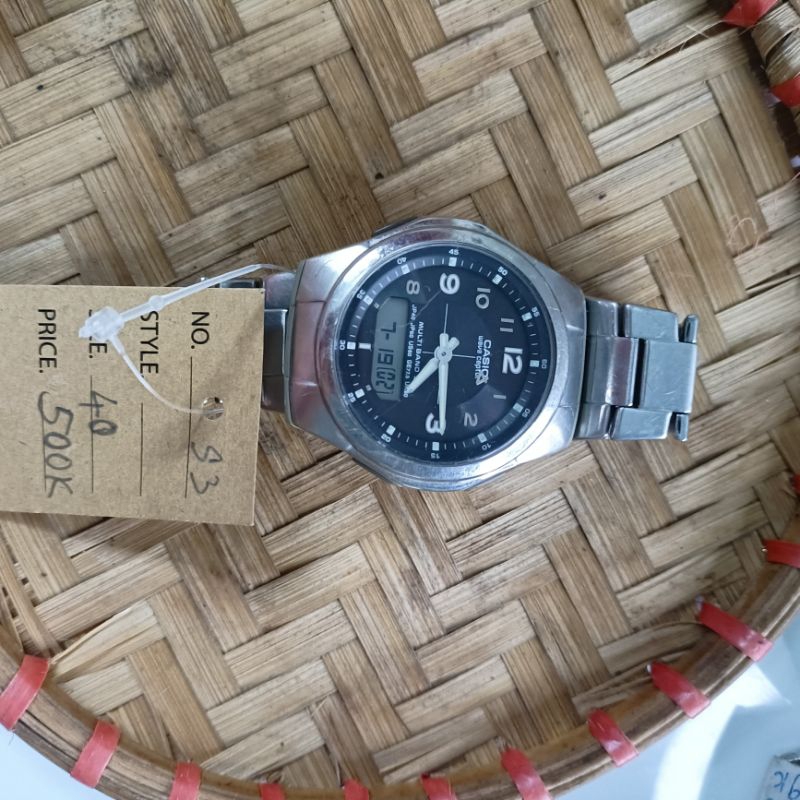 đồng hồ nam, hiệu CASIO,pin SOLAR