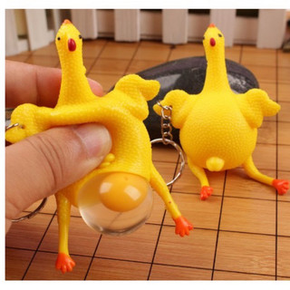 móc khoá gà đẻ trứng