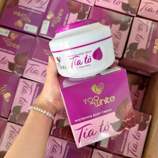 Kem Body Tía Tô YooWhite- Kem dưỡng trắng da toàn thân tía tô 250g chính hãng
