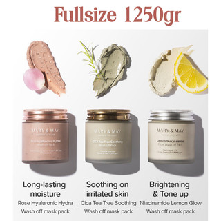 Mặt nạ đất sét MARY & MAY WASH OFF MASK PACK