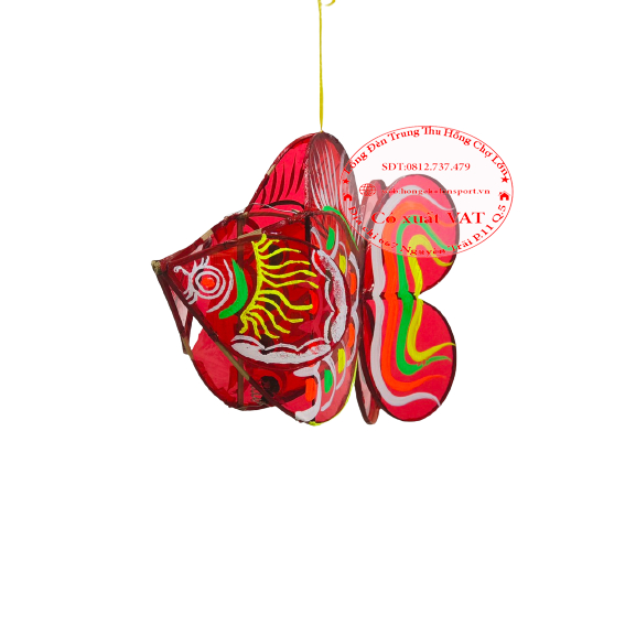 Lồng Đèn Trung Thu Truyền Thống Kiếng Tre Cá