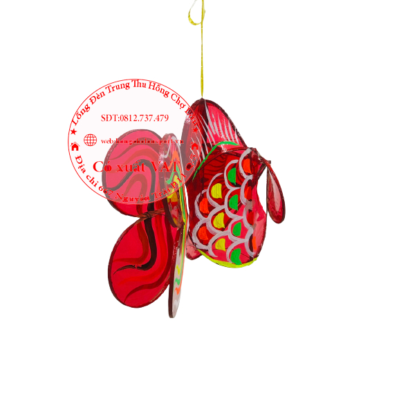 Lồng Đèn Trung Thu Truyền Thống Kiếng Tre Cá