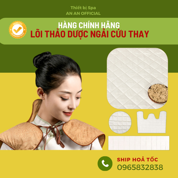 Lõi Thay Thảo Dược Ngải Cứu Đông Y Chính Hãng - Cải thiện đau mỏi, tê bì, giảm đau, thư gĩan