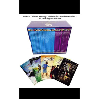Sách Usborne xanh-đỏ-vàng-tím kèm mp3