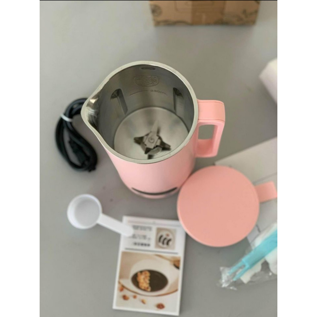 Máy Làm Sữa Hạt Mini, Máy Xay Nấu Sữa Hạt Đa Năng - Sữa Đậu Nành - Xay Sinh Tố Bảo Hành 1 Năm