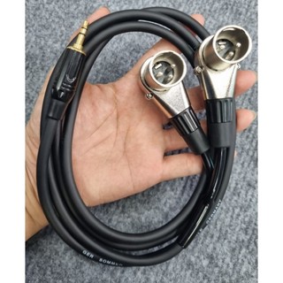 Dây 3 ly ra 2 đầu canon cong loại 1