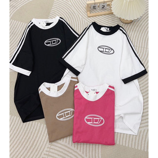 [ Rẻ vô địch ] Áo thun cotton khô 3158 form rộng tay lỡ - D in