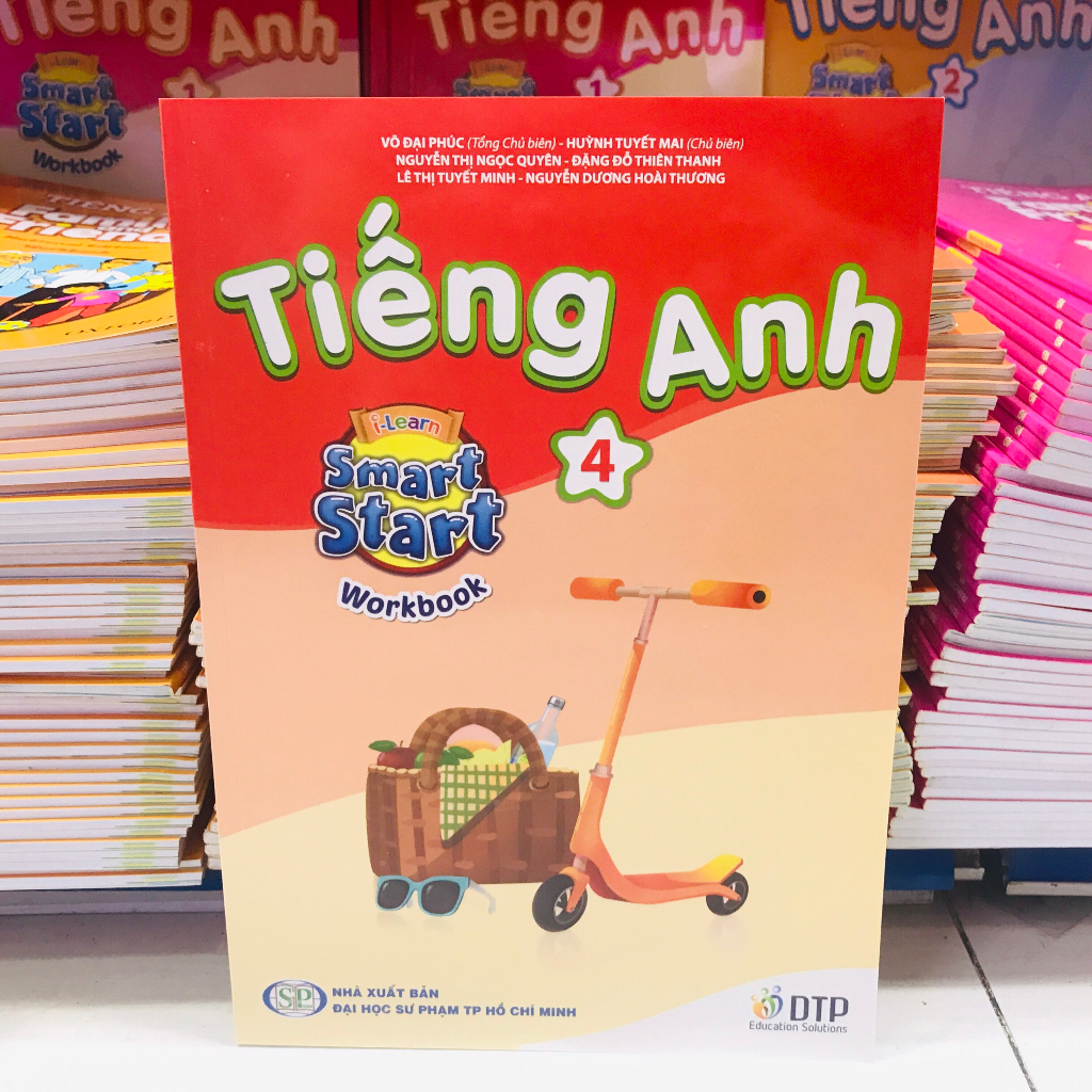 COMBO bìa bao Tiếng anh  smart start  lớp 4 theo chương trình mới