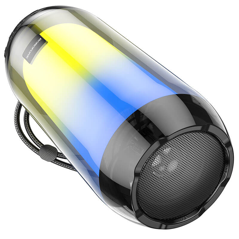 Loa Bluetooth đa năng Borofone BR25 Crazy đèn Led cực đẹp, hỗ trợ BT, FM, TF, USB - Hãng phân phối