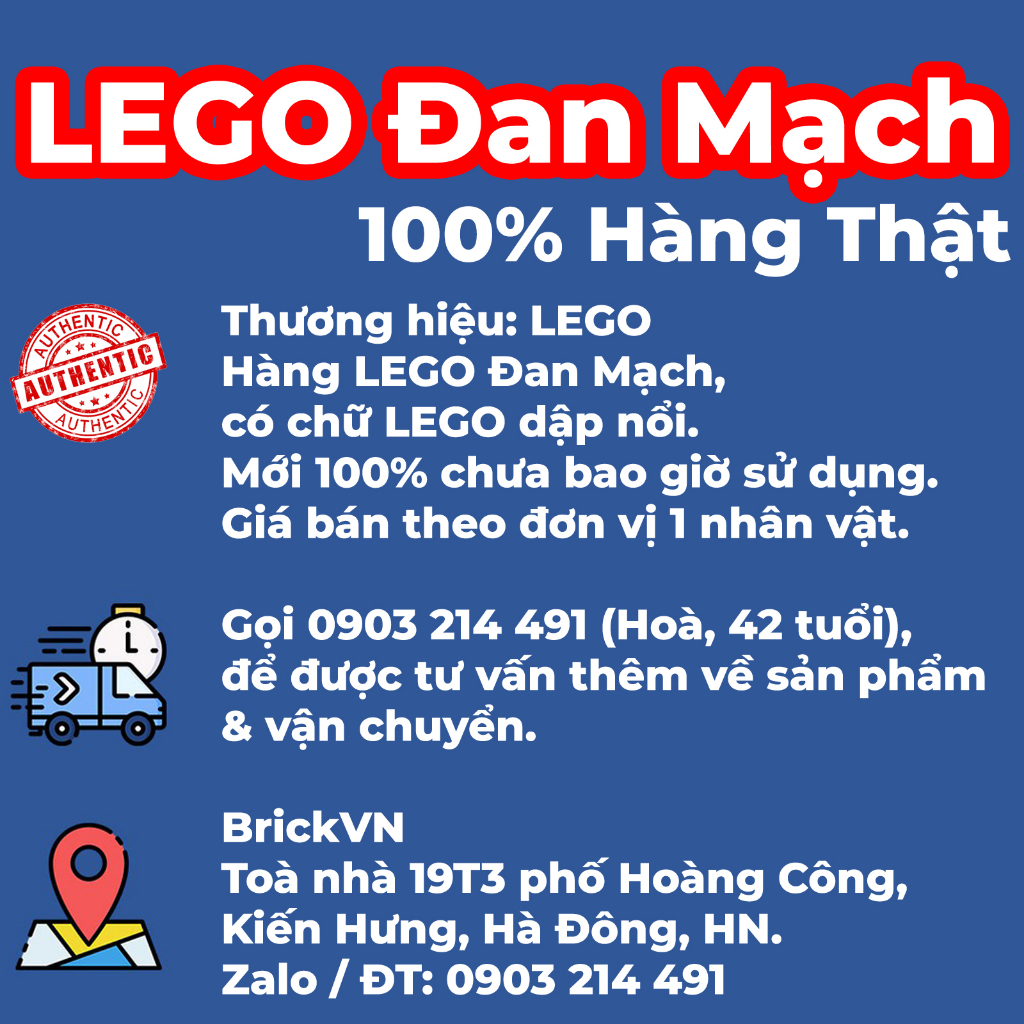 Nhân Vật LEGO Friends: Liann, Áo vest có túi màu xanh nhạt sáng, quần soóc màu cam
