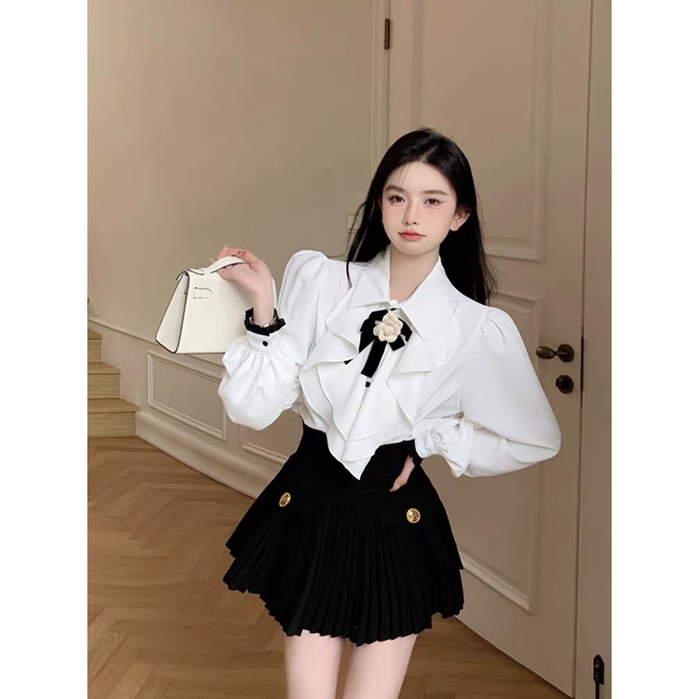 Áo sơ mi tiểu thư , sơ mi công sở nữ đẹp  N823