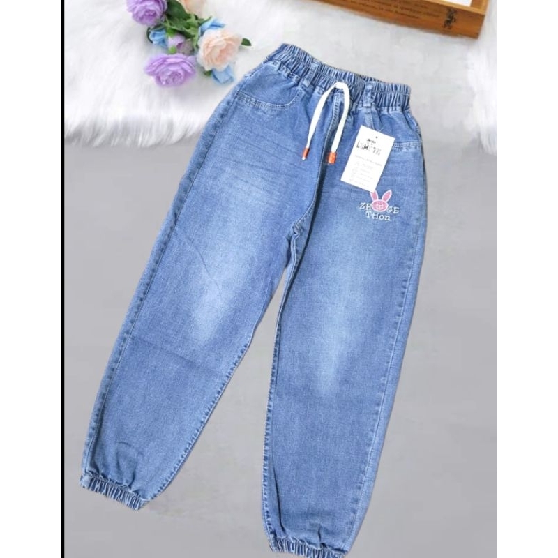 Quần jeans bé gái sz 18-55kg , quần bò dài bé gái chất jeans mềm co giãn