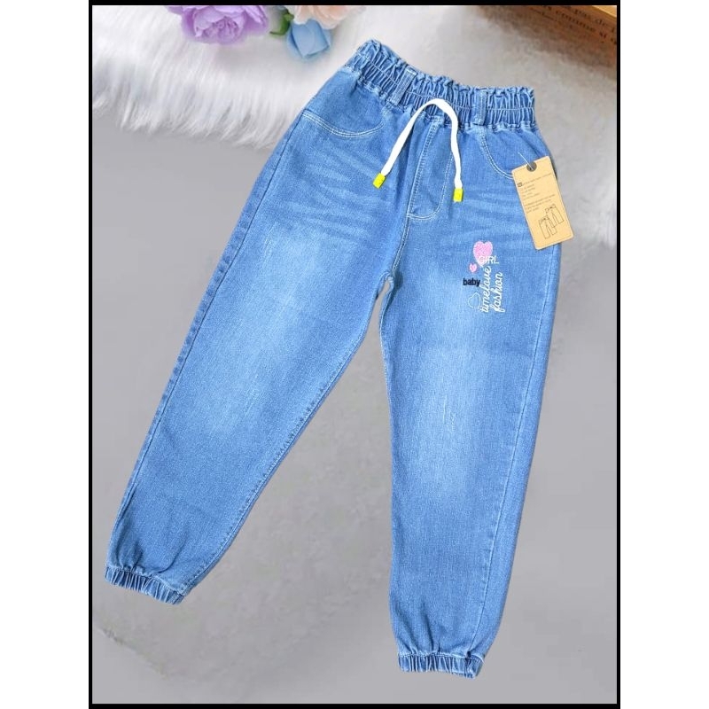 Quần jeans bé gái sz 18-55kg , quần bò dài bé gái chất jeans mềm co giãn