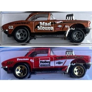 Xe mô hình Hot Wheels '62 Corvette Gasser