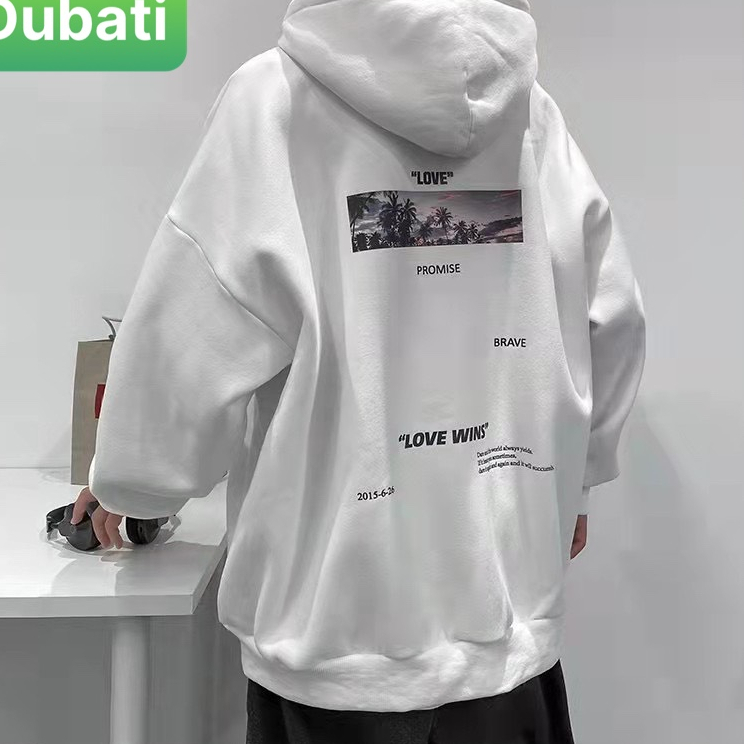 ÁO NỈ, ÁO KHOÁC HOODIE CHỮ LOVE SIÊU NGẦU NAM NỮ PHONG CÁCH SANG CHẢNH NEW - DUBATI FASHION