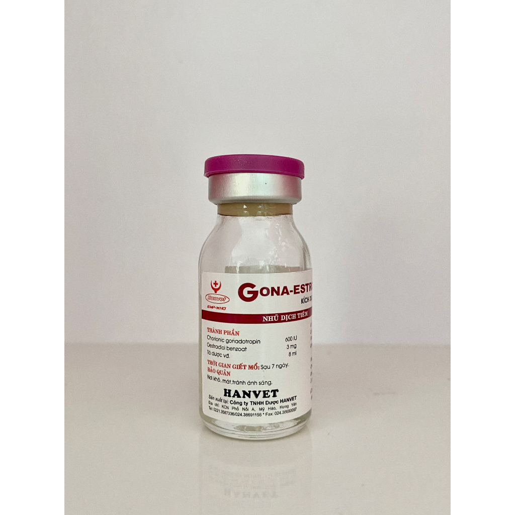 Tăng Khả Năng Thụ Thai Và Đẻ Nhiều Con GONA - ESTROL 4ml-8ml
