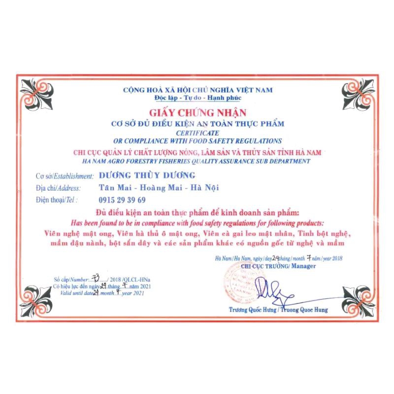 VIên Hà Thủ Ô + Mật Ong + Đỗ Đen