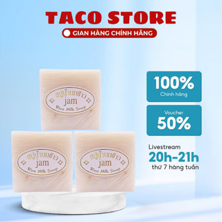 Xà Phòng Cám Gạo Thái Lan Jam Rice Milk Soap 65g