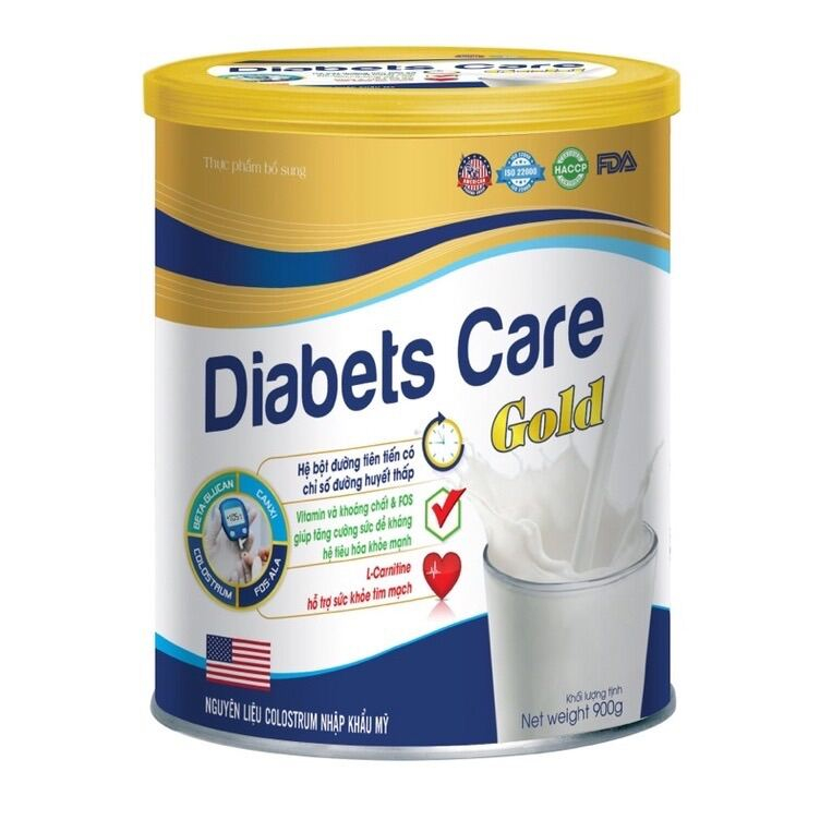 Sữa bột tiểu đường DIABETS CARE GOLD Sữa giành cho người tiểu đường, tiền đái tháo đường có nguồn gốc từ Hoa Kỳ