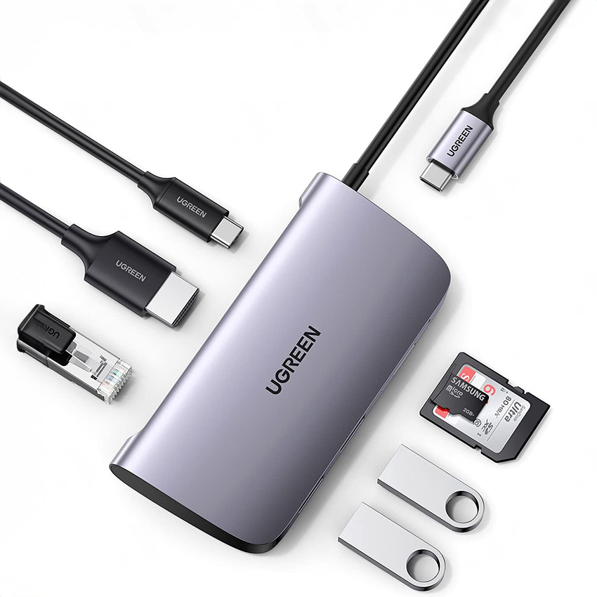 Hub Ugreen 50852 7 in 1  - Hàng Chính Hãng