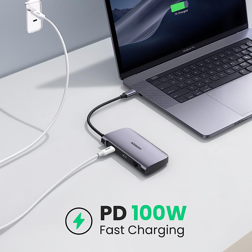 Hub Ugreen 50852 7 in 1  - Hàng Chính Hãng