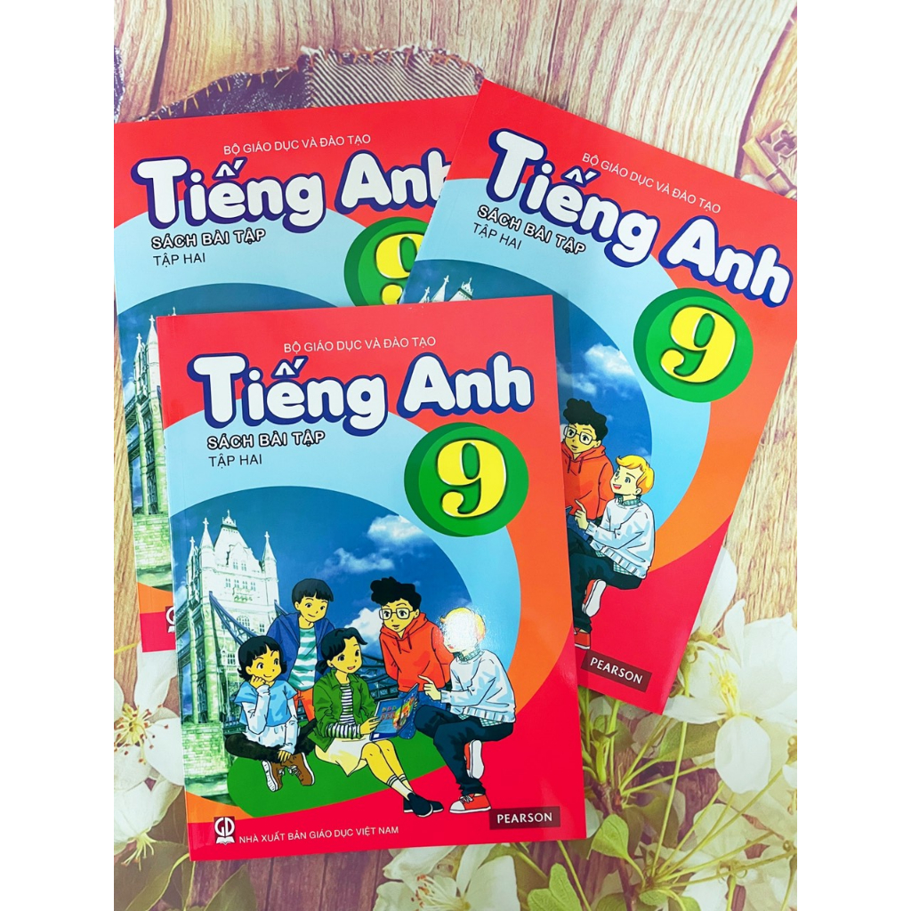 Bài tập tiếng anh lớp 9 tập 2 kèm bao kiếng, nhãn vở