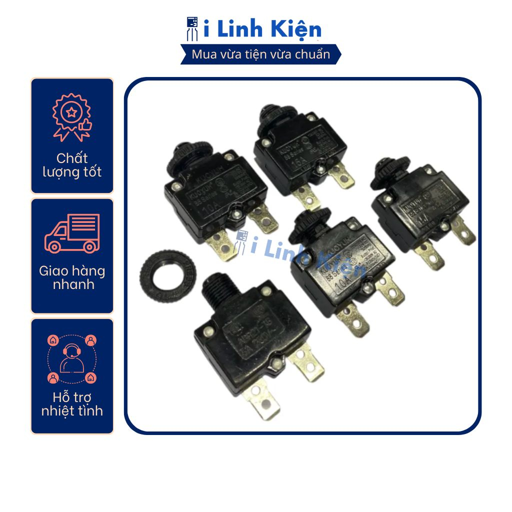 Relay bảo vệ quá tải 15A 250V ABR21-16.