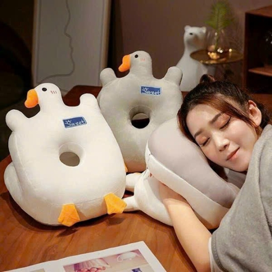 Gối Ngủ Văn Phòng Hình Con Vịt